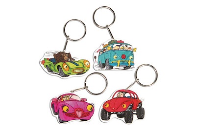 Schrumpffolien-Set Crazy Cars