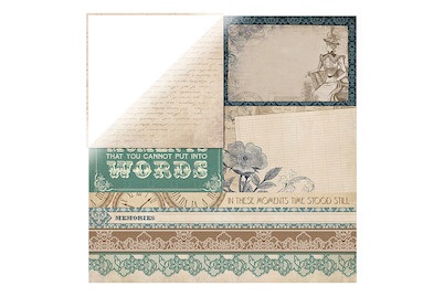 Scrapbookingpapier Shawl 30.5x30.5 cm, 150 g/m2