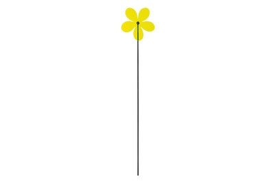 Windrad Blume H104cm grün