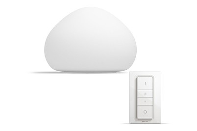 Philips HUE - Tischleuchte WELLNER - 26.8cm/26.8cm
