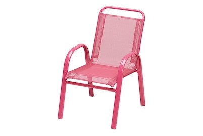 Kinderstapelstuhl Kid's World pink