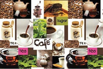 Tischdecke Fantastik Coffee&Tea 140 rund