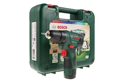 Bosch Home and Garden EasyDrill 12-2 Akku-Bohrschrauber 12 V 2.5 Ah Li-Ion inkl. Akku, inkl. Koffer