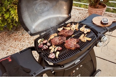 Weber Gasgrill Q 3200 Station schwarz
