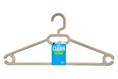 Super Clean Shirt-Kleiderbügel 4 Stück