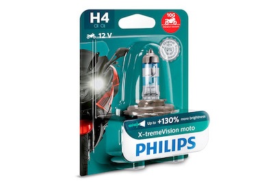 Philips Halogen Leuchtmittel X-Tremevision Moto H4 60/55 W 12 V