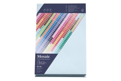 Artoz Mosaic Karten/Kuverts B6/B6 hellblau je 10 Stück