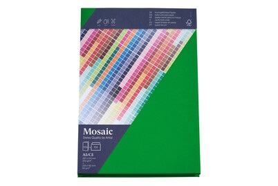 Artoz Mosaic Karten/Kuverts A5/C5 apfelgrün je 10 Stück