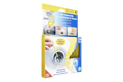 Mediashop Sani Sticks 24er Set Abflussreiniger