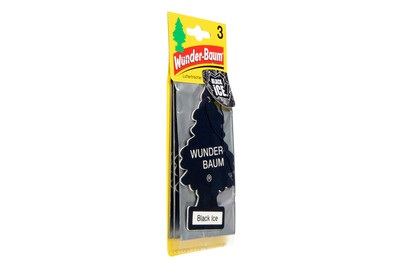 Wunder-Baum Duftkarte Black Ice 3 St.