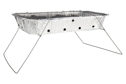 Qualité&Prix Einweggrill mit Stand