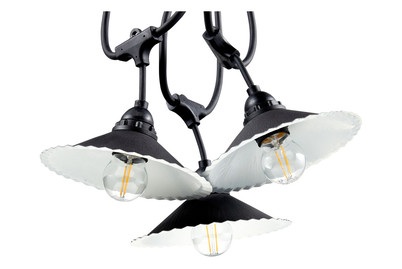 Easy-Connect LED-Lichterkette DEKORATIV 6 M METALLSCHALEN