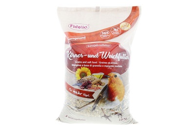 Fidelio Vogelfutter Körner & Weichfutter