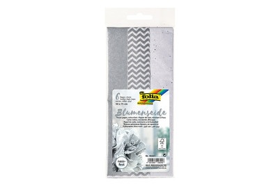Folia Seidenpapier Mix Silber