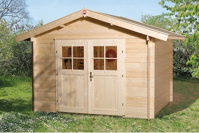 Weka Gartenhaus Premium28 DT, 250x200