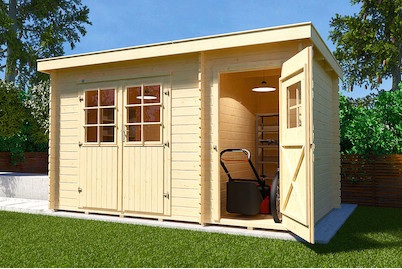 Weka Gartenhaus 254 Gr. 2, 28 mm, DT, Ne
