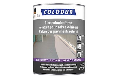 Colodur Aussenbodenfarbe kieselgrau 2,5L