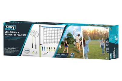 Volleyball & Badminton Spielset