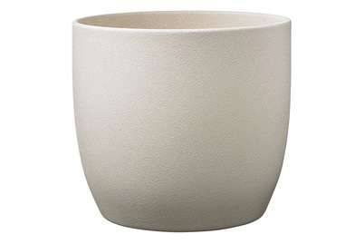 Übertopf Basel Stone Ø14cm sahara