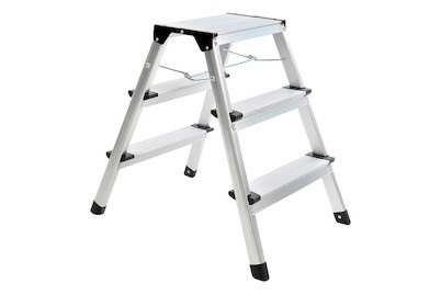 Merox Bockleiter 2x3 Stufen