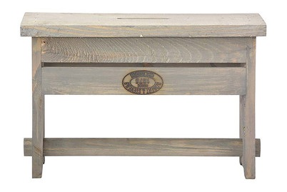 Deko-Holzkiste mit Griff 38.9x18x25.3CM
