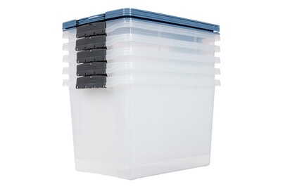 5er-Set Stapelbox A4 hoch / 19l COMPACT