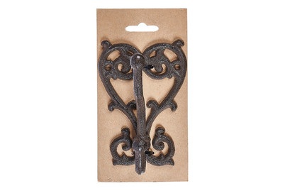 Wandhaken Herz 10.5x10x15CM Gusseisen