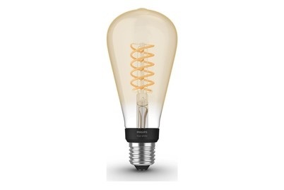 PHILIPS Hue ST72 E27 - Leuchtmittel (Transparent/Bernstein)
