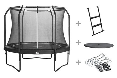 Salta - Trampolin Superset Premium Ø305 cm - Schwarz