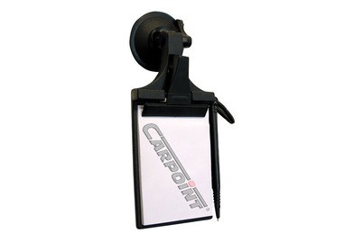 Carpoint Notizblock mit Sauger/Kugelschr