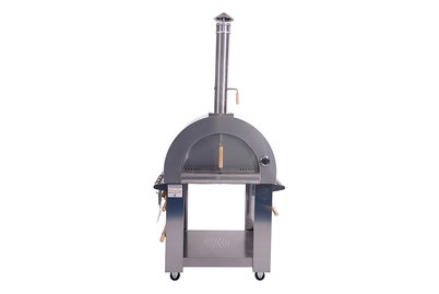 Pizzaofen Edelstahl Roma