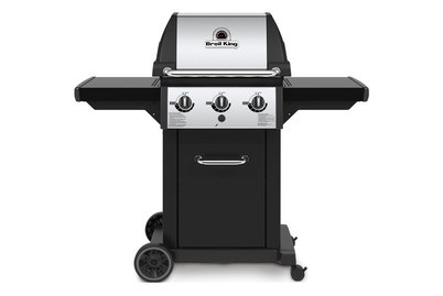 Broil King - Gasgrill MONARCH 320 - EdelstahlEdelstahl/Gusseisen - schwarz - 132/56/119 cm