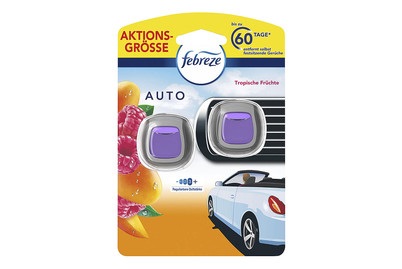 Febrèze Car Tropische Früchte Duo-Pack