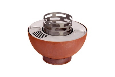Feuer- und Grillkugel FIREBALL PRO 60, gerostet, Ø 60cm