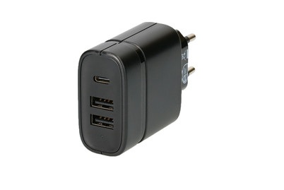 Max Hauri AG 162442 Ladegerät für Mobilgeräte Schwarz Indoor