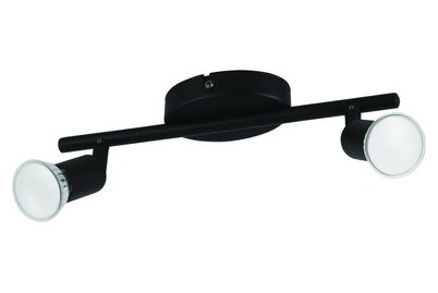 EGLO SPOT/2 BUZZ-LED schwarz