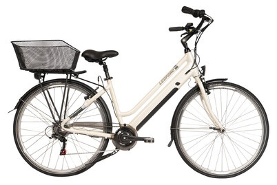 Leopard E-Bike City Cruise Unisex 28, pergament, 44 cm