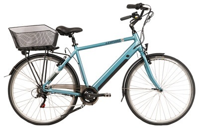 Leopard E-Bike City Cruise 28, Man, 52 cm, past denim