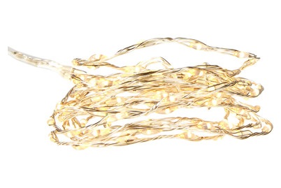 Lichterkette DRAHT SILBER 200 cm 132 LED