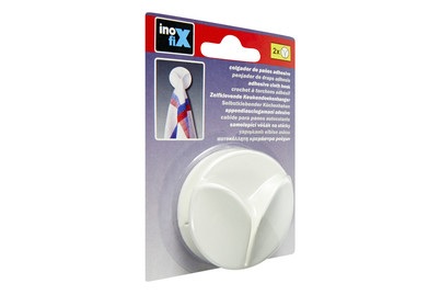Klebehaken Küche weiss Inofix