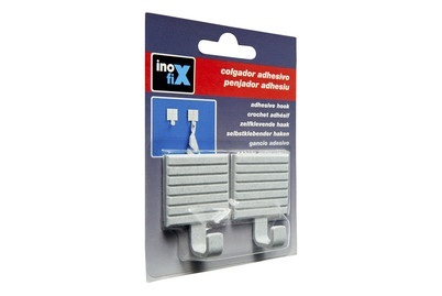 Klebehaken grau 2st Inofix