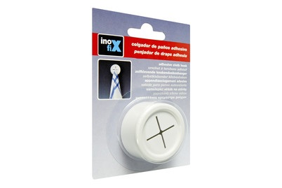 Klebehaken Abwasch Tücher weiss Inofix