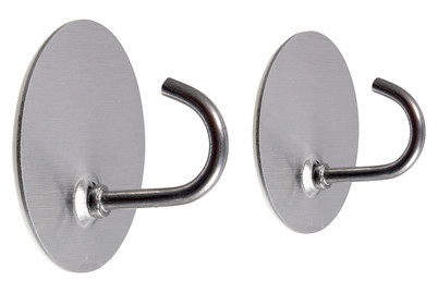 Klebehaken Stahl. 2 ST