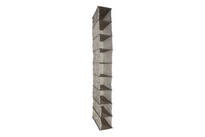 EBNAT Schuhregal Grau