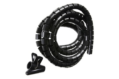Max Hauri Spiralschlauch Schwarz