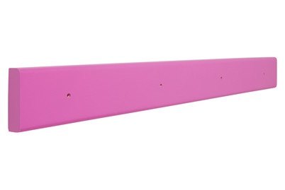 NESU Garderobenleiste 4 Löcher magenta