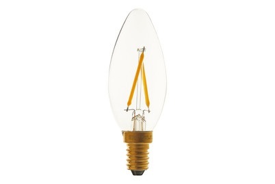 LED-Kerzenlampe E14 B35 2W 2.700K Filament 250lm