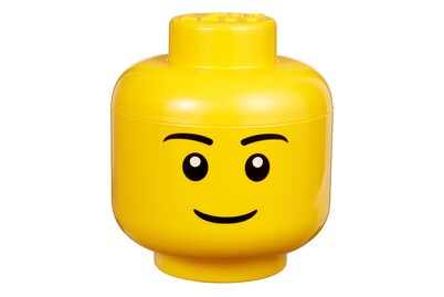 Room Copenhagen Lego stapelbarer Aufbewahrungskopf Junge S