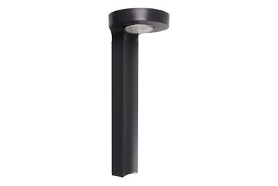 LUTEC Solarlampe Diso schwarz