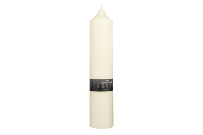 CHURCH CANDLE CREME 10X50CM